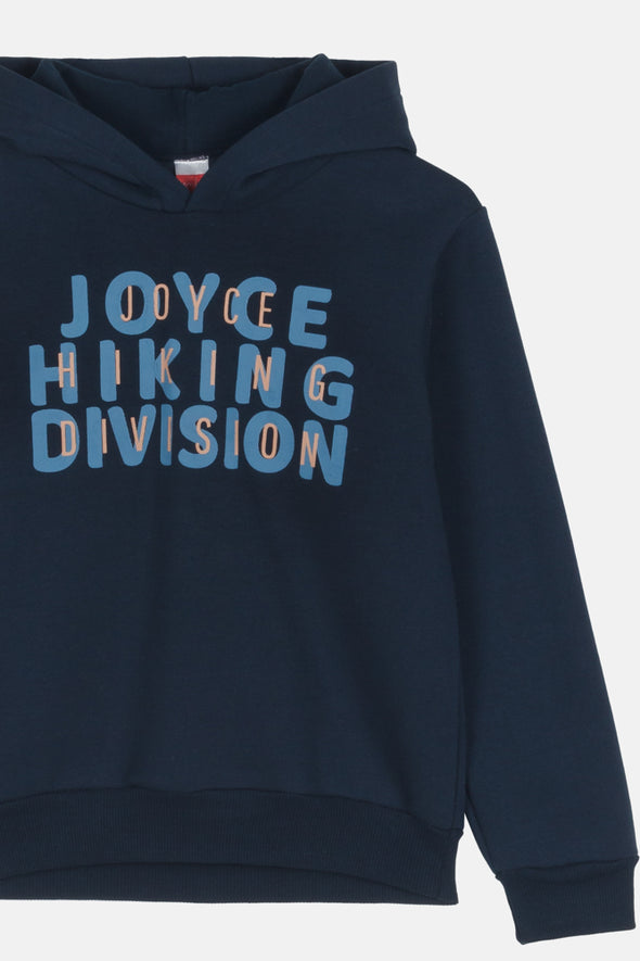 Joyce Φούτερ με κουκούλα Hiking Division 2464510 Blue