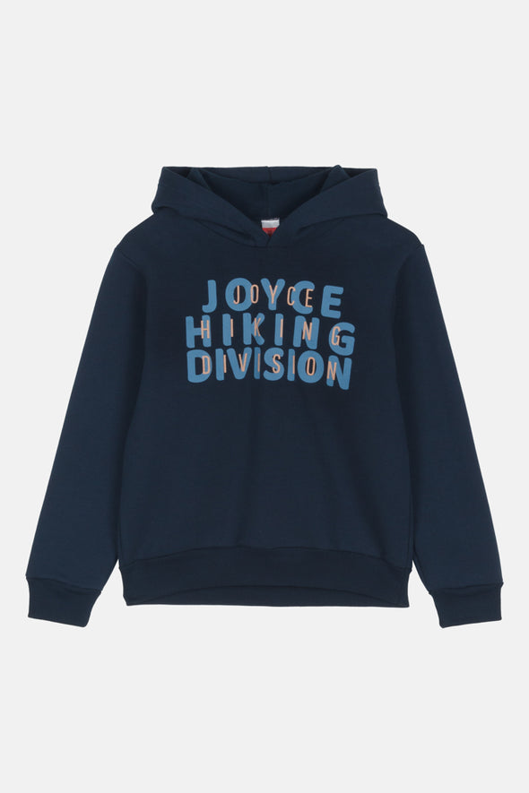 Joyce Φούτερ με κουκούλα Hiking Division 2464510 Blue