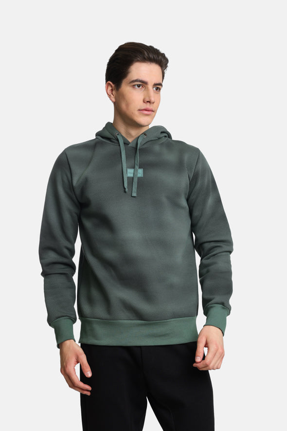 Μπλούζα Paco & Co Hoodie 2481077 Green