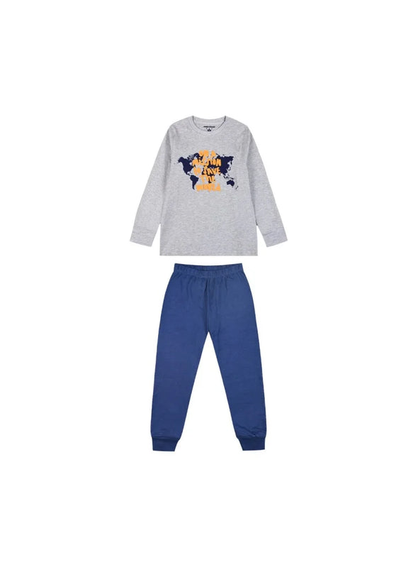 Pyjamas with print for boy | INDIGO 33-124000-9