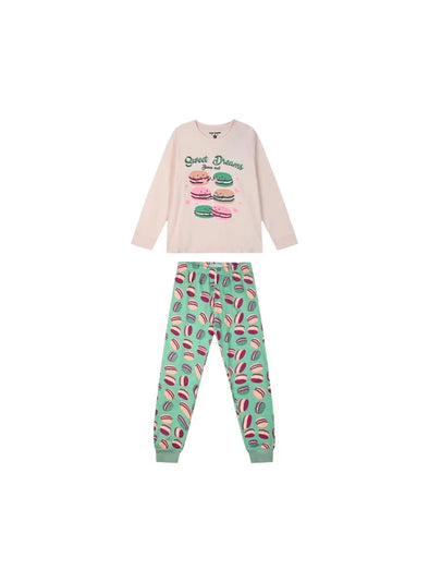 Pyjamas with print for girl | PRINTED  36-124200-9