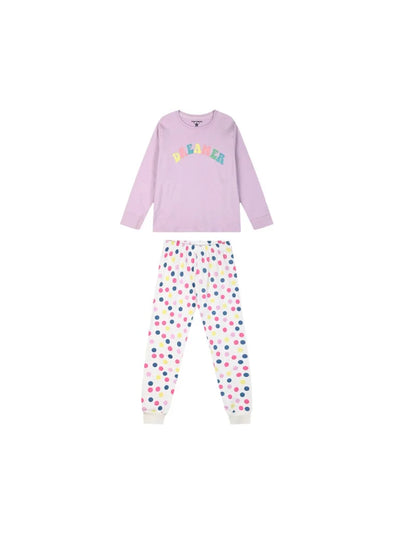 Pyjamas with print for girl | PRINTED 36-124201-9