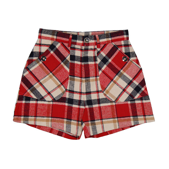 Plaid shorts 13-07209-039