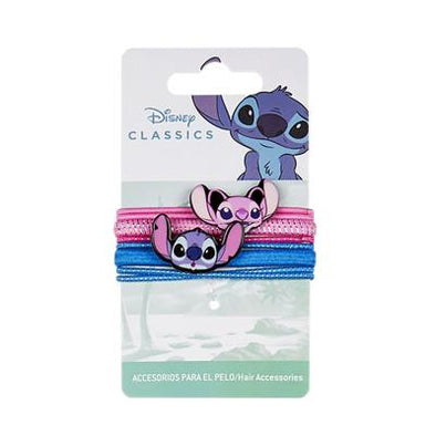 Lilo & Stitch Hair Accessories Elastic 8 Piezas Stitch and Angel HA2077LST