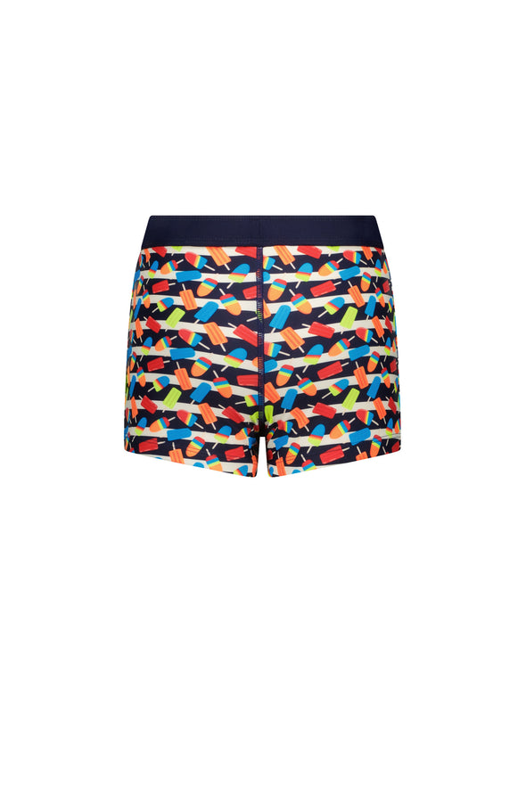 Boys aop swim short 915 - Ice cream stripe