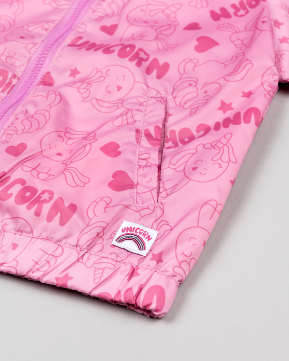 Parka Naylon pink Unicorn LBGAP0101-24001