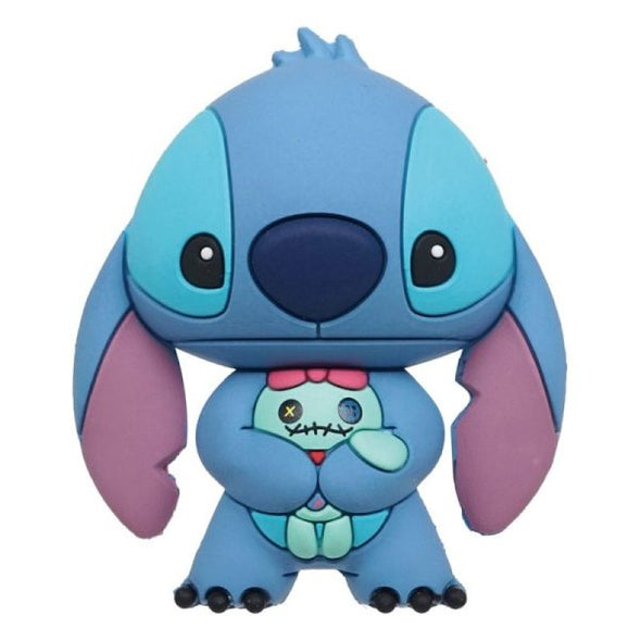 Magnet 3D Foam – Lilo Stitch – Stitch with Scrump  MG84097LST