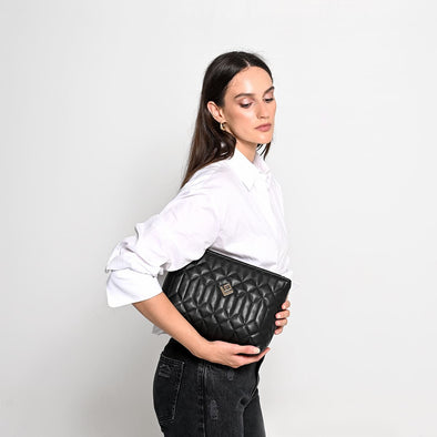 Necessaire Diamond Bag | Black  15N-C-13