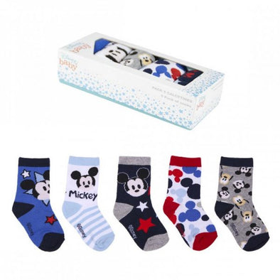 Mickey Mouse – 5 Socks Set Mickey Size SO7753MIC-19/20