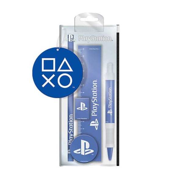 Playstation (Classic White & Blue) Stationery Set  5051265740243