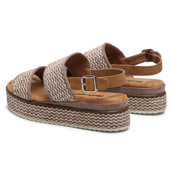 Women's Taupe Refresh Sandals 72651