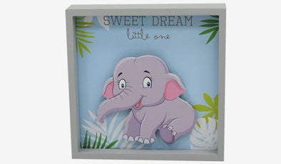 ELEPHANT FRAME WITH LED LAMP JLV0621292