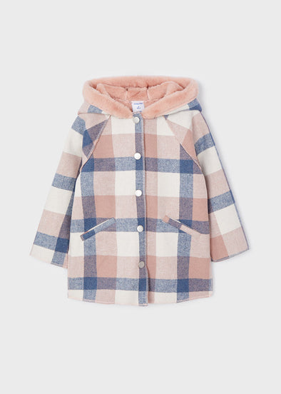 Plaid coat Mayoral 12-04485-052