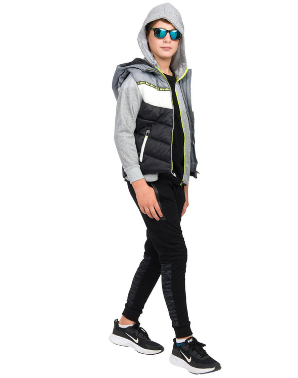 Energiers hooded cardigan 13-222001-5