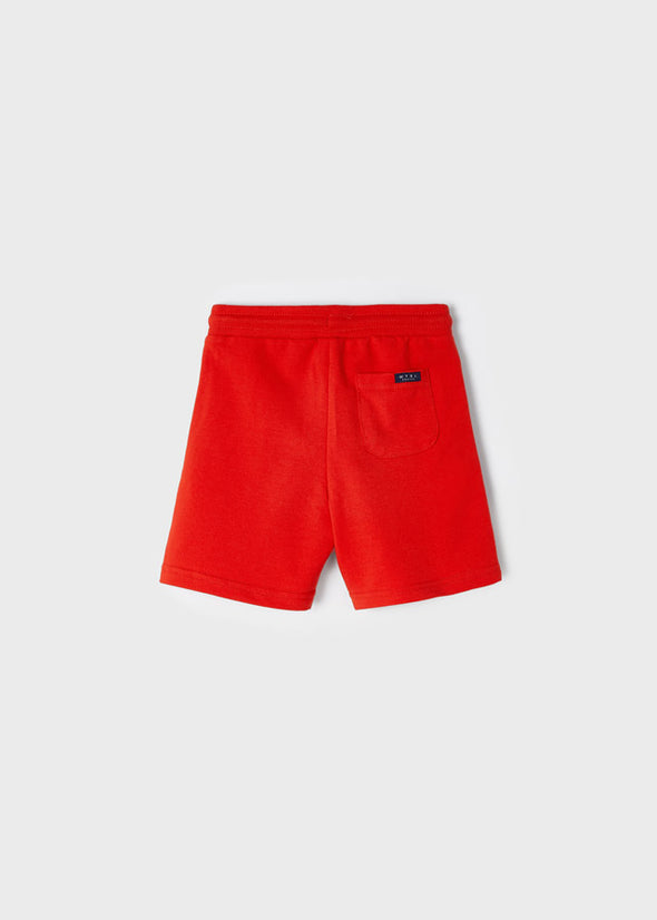 Basic fleece shorts 611-079 Red