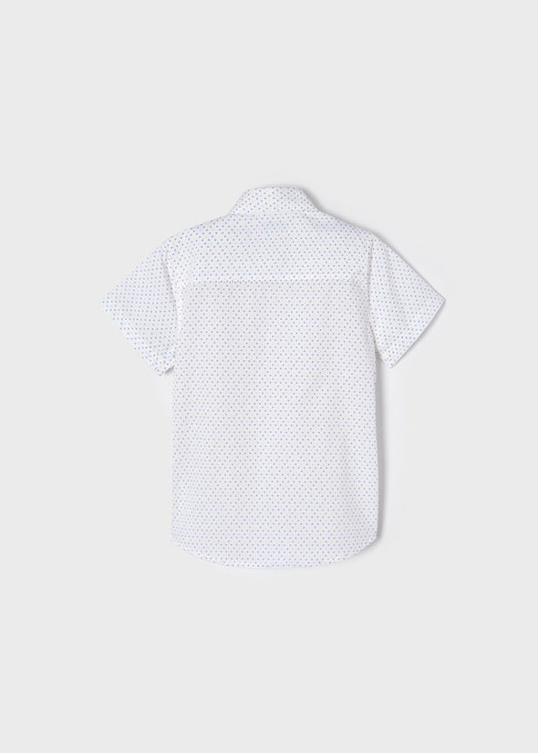 T-shirt s/s micro stamp 3118-010 White