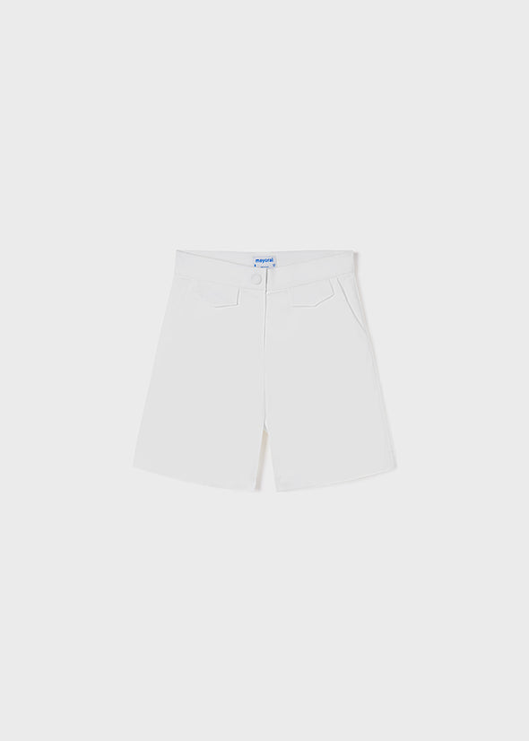 Satin shorts MAYORAL 6221-067 White