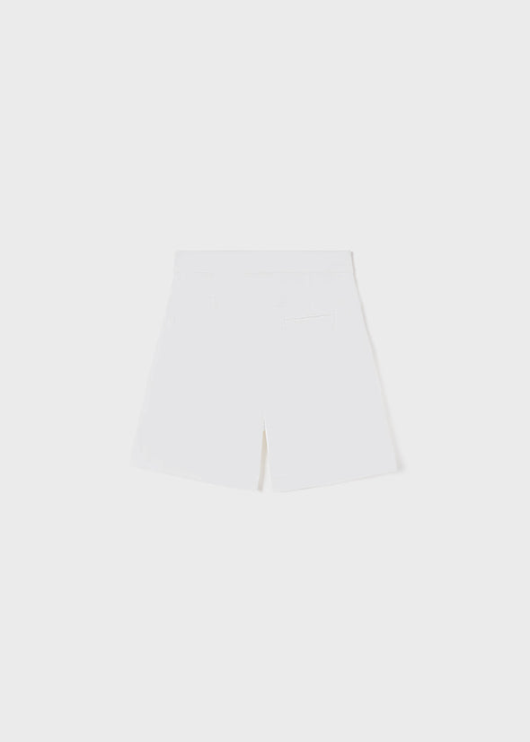 Satin shorts MAYORAL 6221-067 White