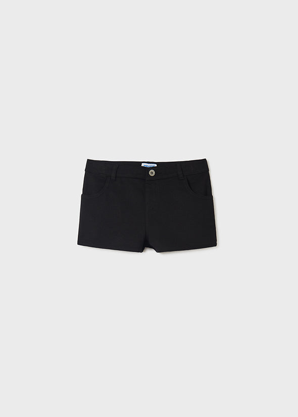 Fleece shorts 6225-017 Black