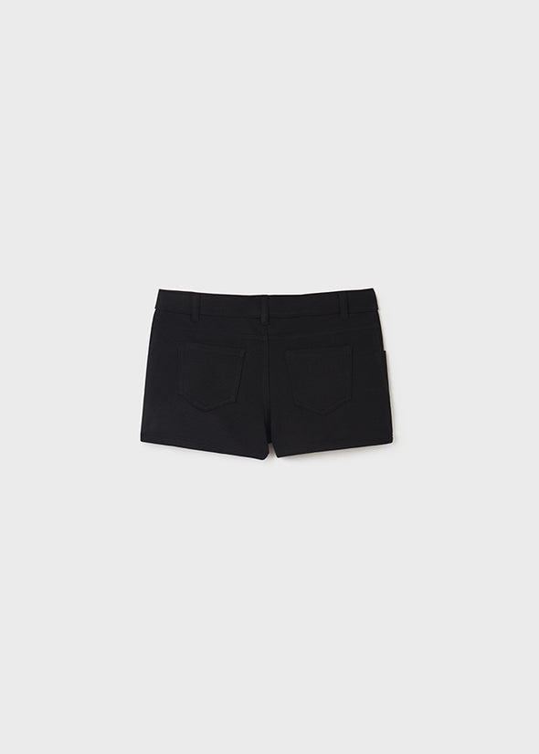 Fleece shorts 6225-017 Black