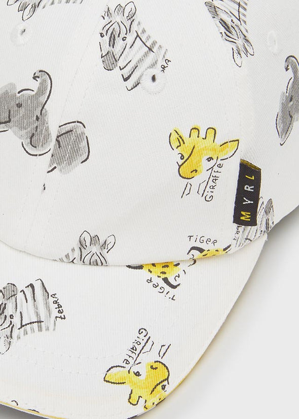 Printed visor 10189-045 Off White