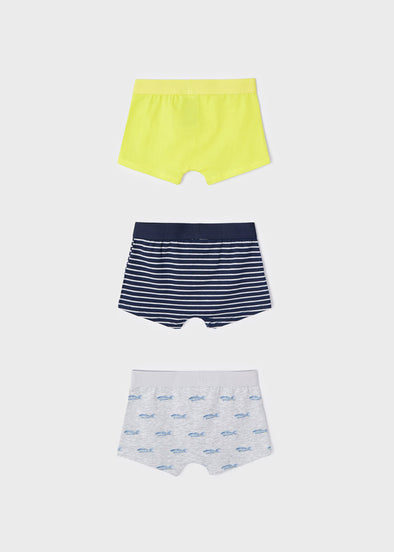 3 boxer set  10216-022 Lemon