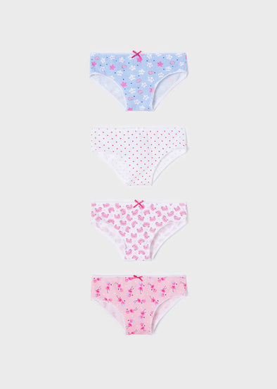 4 underpants set 10219-030 Magenta