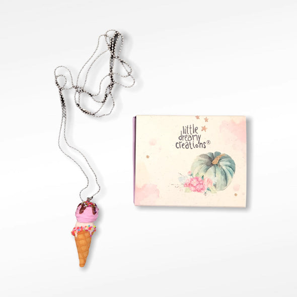 Little dreamy Creations Ice Cream Necklace LDC0003