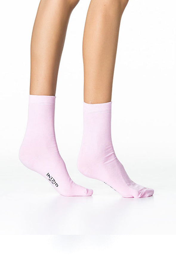 COTTON MONOCHROME TEENAGER SOCK INIZIO 3110