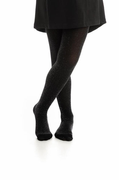 CHILDREN INIZIO TIGHTS LUREX Black 2511