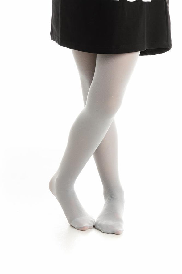 CHILDREN INIZIO TIGHTS LUREX SILVER 2511