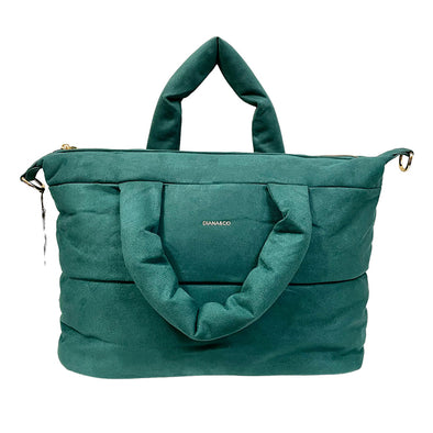 Jennifer suede shoulder bag Green  3214-3G