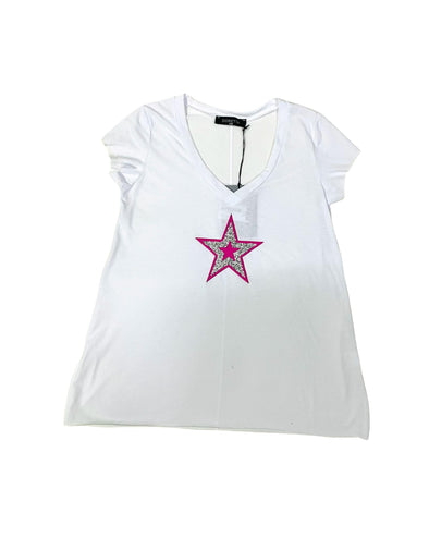 T-Shirt Με Motif STAR 19-041