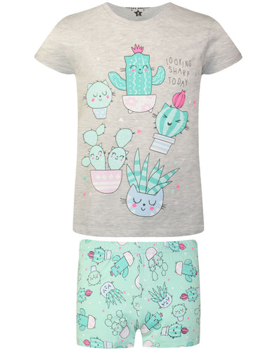 Pajamas Girl Cactus Energiers 36-221200-9