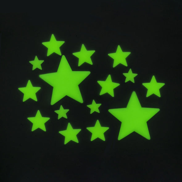 Super Stars - Legami Phosphorescent Stickers GLW0001