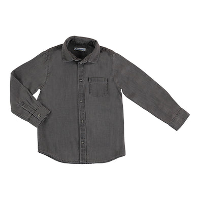 L/s soft denim shirt  12-04187-072