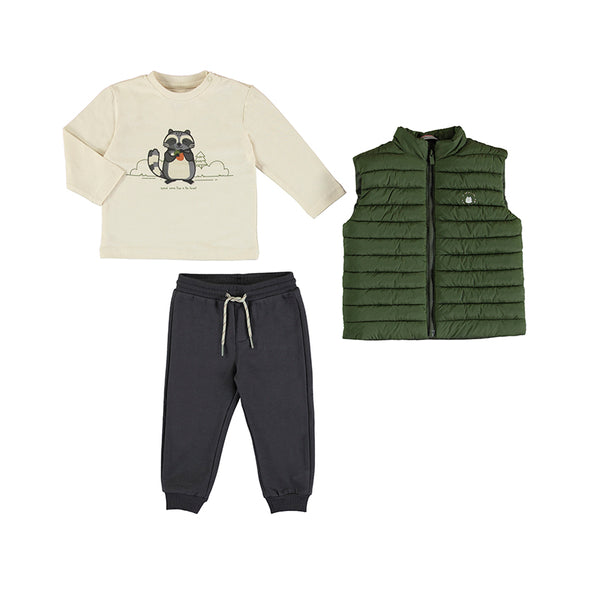 Shirt pant & vest set BEBE BOY Mayoral