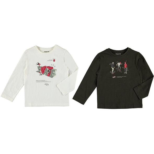 L/s t-shirt set 2Pieces 12-04020-052