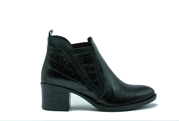 Women's Leather Boot Nikolas 100.01 Black