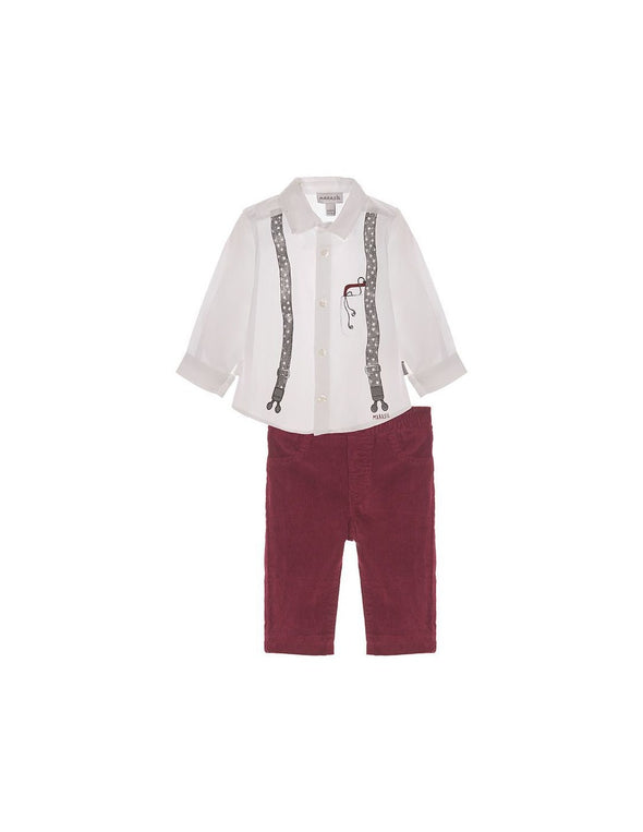 Baby Corduroy Pants Set Marasil 21910520